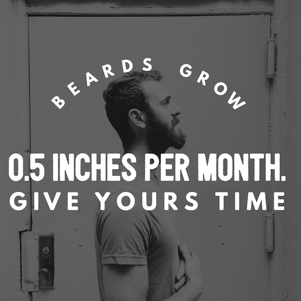 How to Grow a Beard | 5 Tips for Growing Your Beard - stubble + 'stache